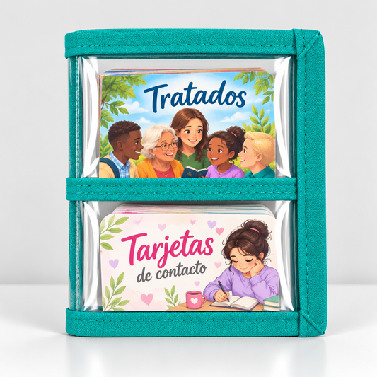 Portatratados y tarjetas de contacto