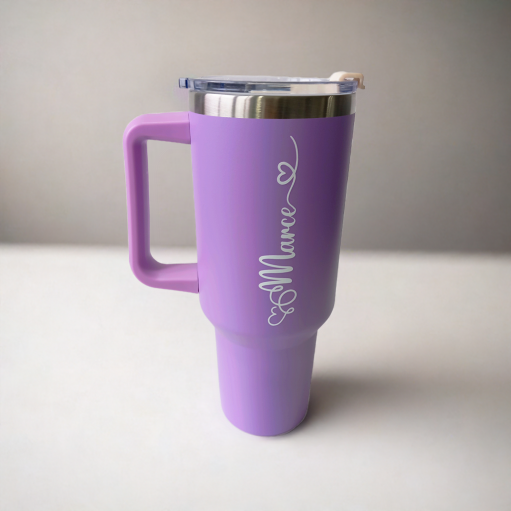 Vaso Térmico Morado de 1200ml Personalizable