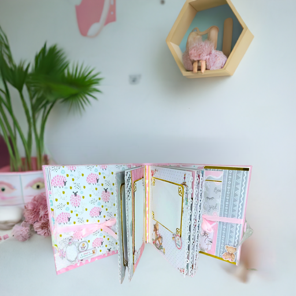 Álbum Bebé Personalizado - Mi primer añito- Niña
