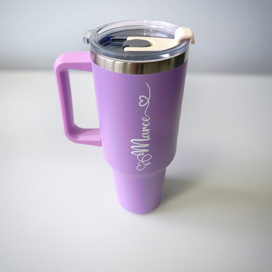 Vaso Térmico Morado de 1200ml Personalizable