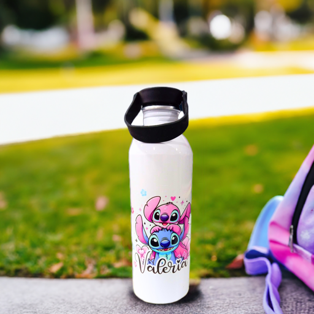 Botella de agua 550ml con imagen y nombre