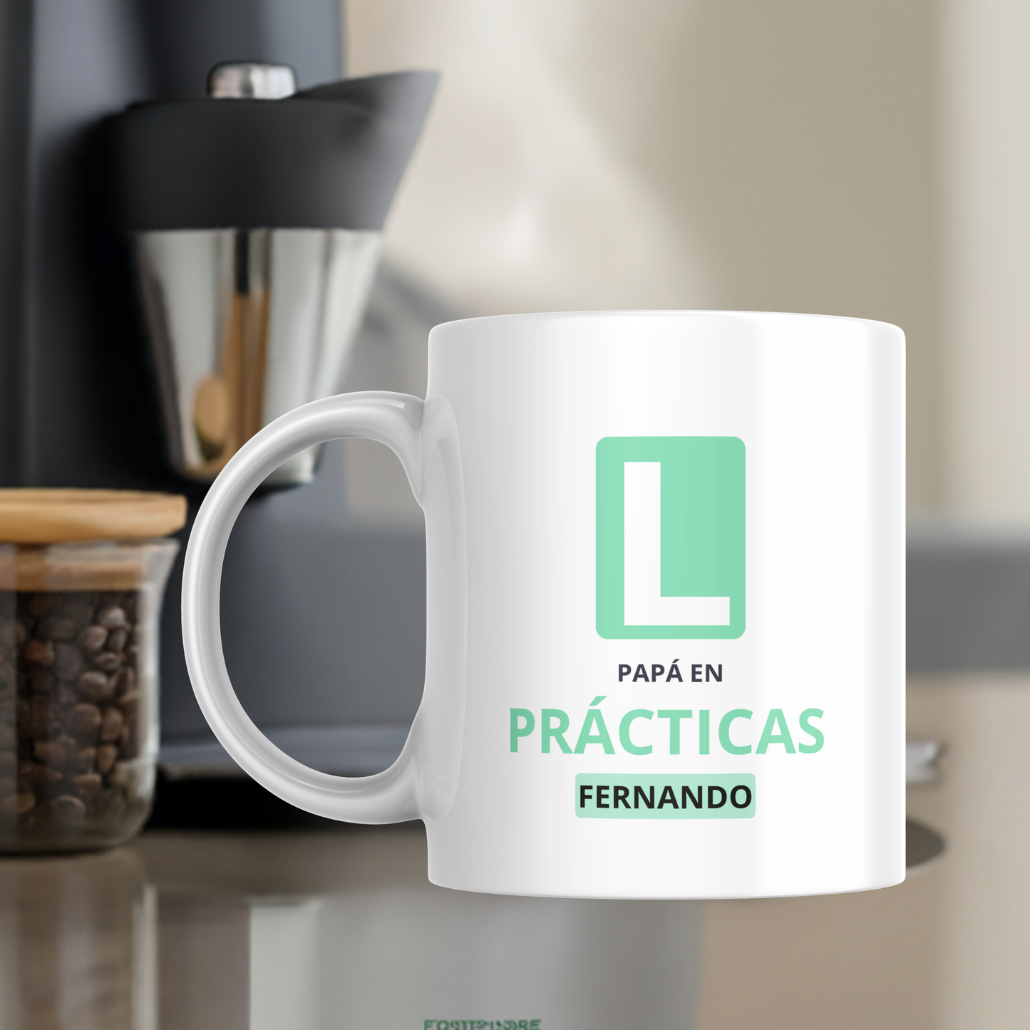 Taza Papá en Prácticas