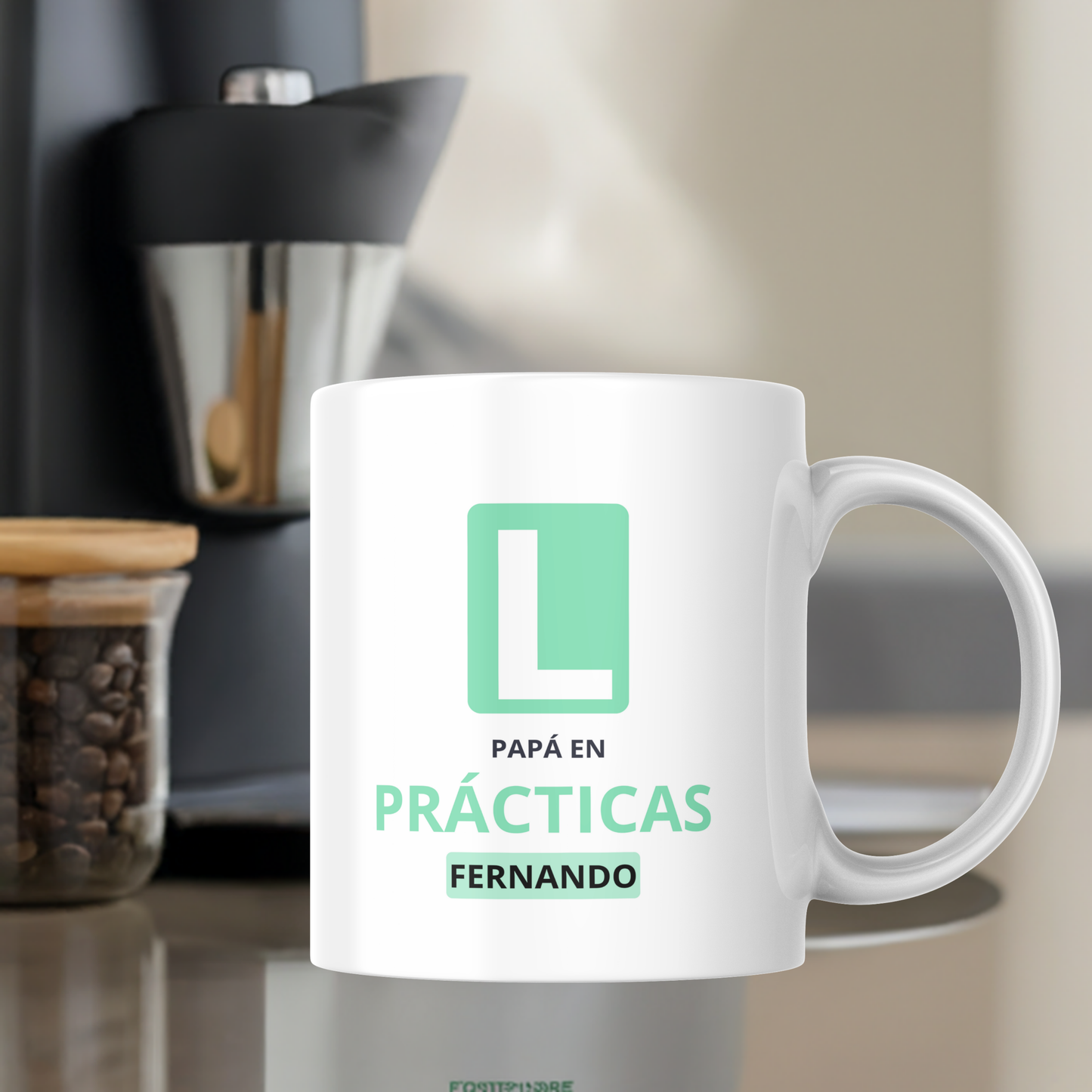 Taza Papá en Prácticas