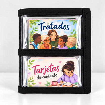 Portatratados y tarjetas de contacto