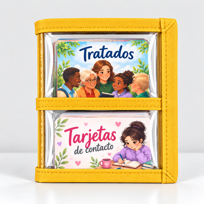 Portatratados y tarjetas de contacto