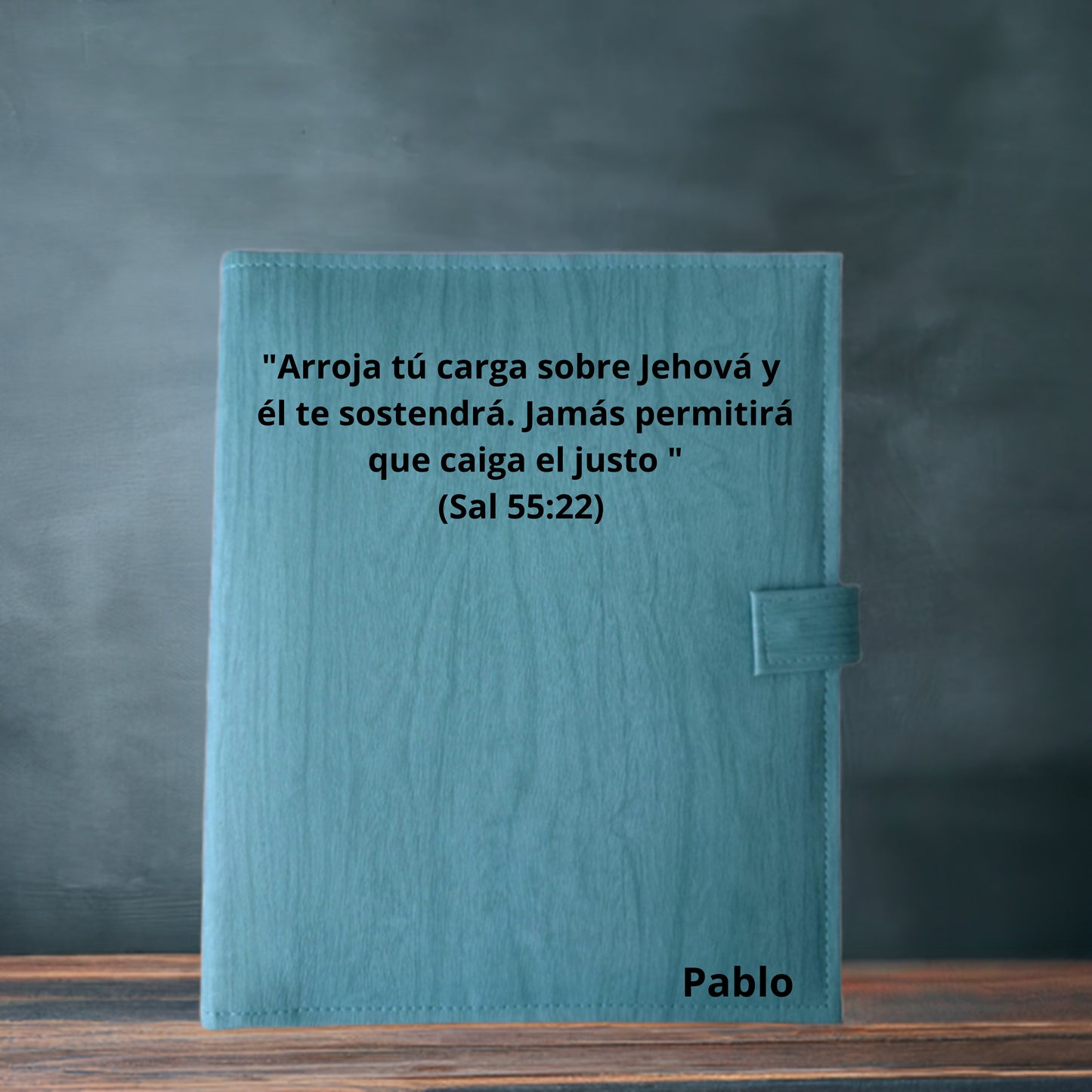 Carpeta jw para revistas y tratados con nombre y texto