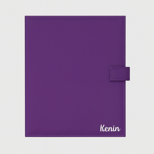 Carpeta para revistas y tratados con nombre