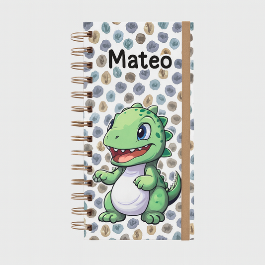 Carpeta para tratados - diseño infantil dinosaurio