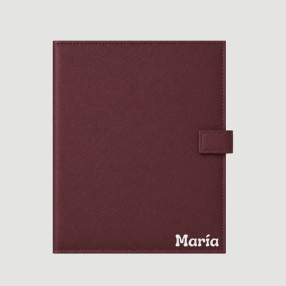Carpeta para revistas y tratados con nombre
