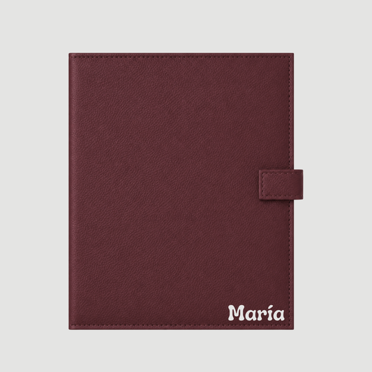 Carpeta para revistas y tratados con nombre