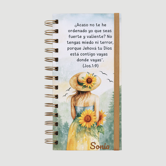 Carpeta para tratados- diseño girasoles