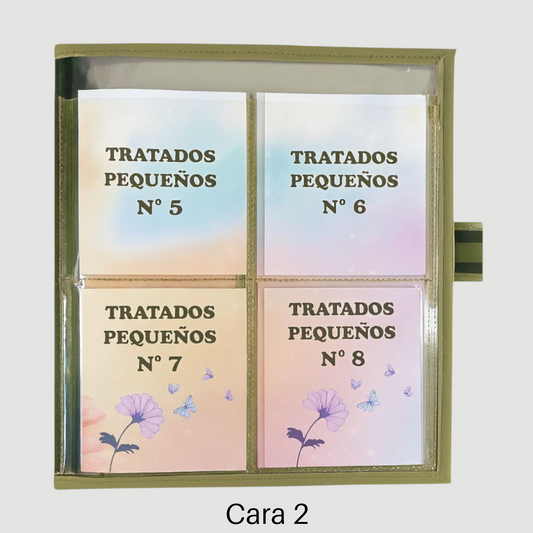Carpeta para revistas y tratados con nombre