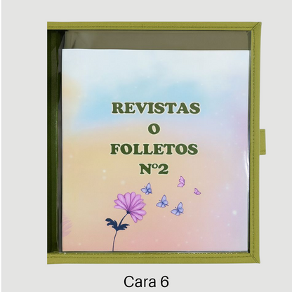 Carpeta para revistas y tratados