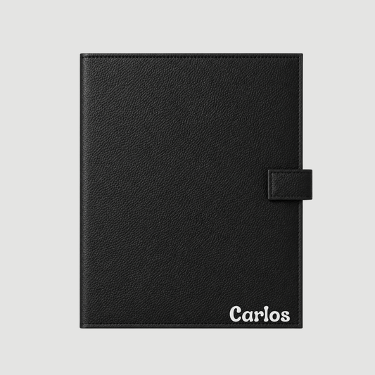 Carpeta para revistas y tratados con nombre