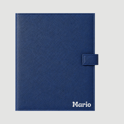 Carpeta para revistas y tratados con nombre
