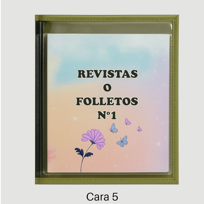 Carpeta para revistas y tratados